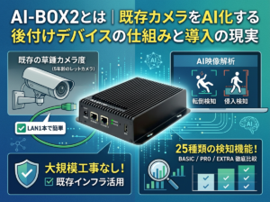 AI-BOX2とは｜既存カメラをAI化する後付けデバイスの仕組みと導入の現実